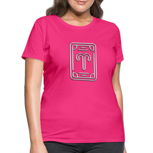 Carica l&#39;immagine nel visualizzatore di Gallery, Aries Chrome Women&#39;s T-Shirt - fuchsia