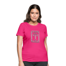 Carica l&#39;immagine nel visualizzatore di Gallery, Aries Chrome Women&#39;s T-Shirt - fuchsia