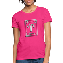Carica l&#39;immagine nel visualizzatore di Gallery, Aries Chrome Women&#39;s T-Shirt - fuchsia