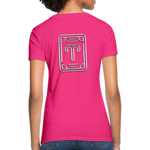 Carica l&#39;immagine nel visualizzatore di Gallery, Aries Chrome Women&#39;s T-Shirt - fuchsia