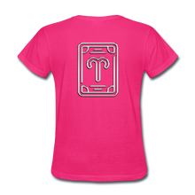 Carica l&#39;immagine nel visualizzatore di Gallery, Aries Chrome Women&#39;s T-Shirt - fuchsia