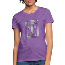 Carica l&#39;immagine nel visualizzatore di Gallery, Aries Chrome Women&#39;s T-Shirt - purple heather