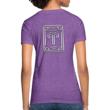 Carica l&#39;immagine nel visualizzatore di Gallery, Aries Chrome Women&#39;s T-Shirt - purple heather