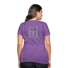 Carica l&#39;immagine nel visualizzatore di Gallery, Aries Chrome Women&#39;s T-Shirt - purple heather