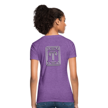 Carica l&#39;immagine nel visualizzatore di Gallery, Aries Chrome Women&#39;s T-Shirt - purple heather