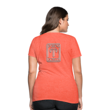 Carica l&#39;immagine nel visualizzatore di Gallery, Aries Chrome Women&#39;s T-Shirt - heather coral
