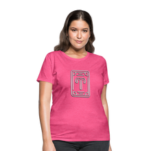 Carica l&#39;immagine nel visualizzatore di Gallery, Aries Chrome Women&#39;s T-Shirt - heather pink
