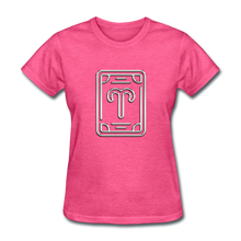 Carica l&#39;immagine nel visualizzatore di Gallery, Aries Chrome Women&#39;s T-Shirt - heather pink
