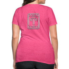 Carica l&#39;immagine nel visualizzatore di Gallery, Aries Chrome Women&#39;s T-Shirt - heather pink
