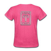 Carica l&#39;immagine nel visualizzatore di Gallery, Aries Chrome Women&#39;s T-Shirt - heather pink