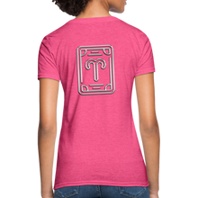 Carica l&#39;immagine nel visualizzatore di Gallery, Aries Chrome Women&#39;s T-Shirt - heather pink