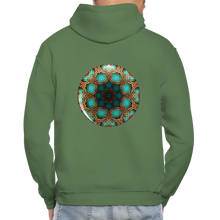Load image into Gallery viewer, Rya 2 Gildan Heavy Blend Adult Hoodie - military green