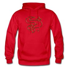 Carica l&#39;immagine nel visualizzatore di Gallery, Magic Smoke Gildan Heavy Blend Adult Hoodie - red
