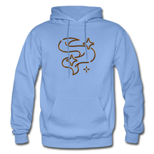 Carica l&#39;immagine nel visualizzatore di Gallery, Magic Smoke Gildan Heavy Blend Adult Hoodie - carolina blue