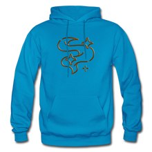 Carica l&#39;immagine nel visualizzatore di Gallery, Magic Smoke Gildan Heavy Blend Adult Hoodie - turquoise