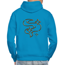 Carica l&#39;immagine nel visualizzatore di Gallery, Magic Smoke Gildan Heavy Blend Adult Hoodie - turquoise