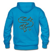 Carica l&#39;immagine nel visualizzatore di Gallery, Magic Smoke Gildan Heavy Blend Adult Hoodie - turquoise