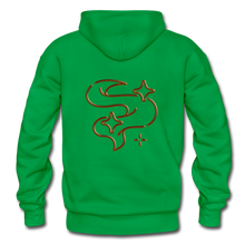 Carica l&#39;immagine nel visualizzatore di Gallery, Magic Smoke Gildan Heavy Blend Adult Hoodie - kelly green
