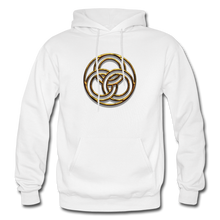 Load image into Gallery viewer, Tri Circle Gildan Heavy Blend Adult Hoodie - white