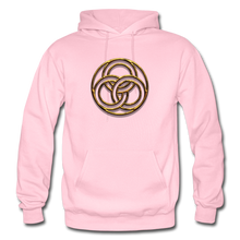Load image into Gallery viewer, Tri Circle Gildan Heavy Blend Adult Hoodie - light pink