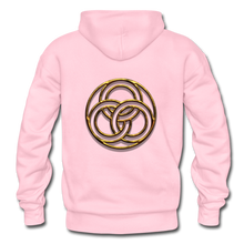 Load image into Gallery viewer, Tri Circle Gildan Heavy Blend Adult Hoodie - light pink