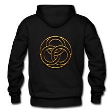 Load image into Gallery viewer, Tri Circle Gildan Heavy Blend Adult Hoodie - black