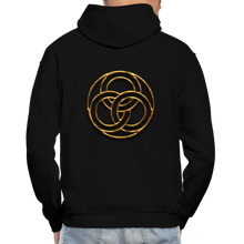 Load image into Gallery viewer, Tri Circle Gildan Heavy Blend Adult Hoodie - black