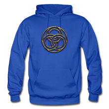 Load image into Gallery viewer, Tri Circle Gildan Heavy Blend Adult Hoodie - royal blue