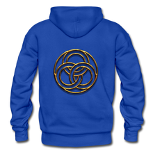 Load image into Gallery viewer, Tri Circle Gildan Heavy Blend Adult Hoodie - royal blue