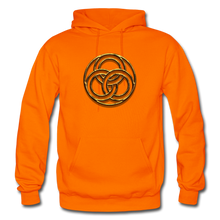 Load image into Gallery viewer, Tri Circle Gildan Heavy Blend Adult Hoodie - orange