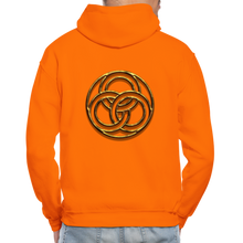 Load image into Gallery viewer, Tri Circle Gildan Heavy Blend Adult Hoodie - orange