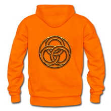 Load image into Gallery viewer, Tri Circle Gildan Heavy Blend Adult Hoodie - orange