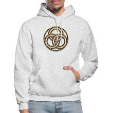 Load image into Gallery viewer, Tri Circle Gildan Heavy Blend Adult Hoodie - light heather gray