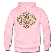 Carica l&#39;immagine nel visualizzatore di Gallery, Gold Ornament 1 Gildan Heavy Blend Adult Hoodie - light pink