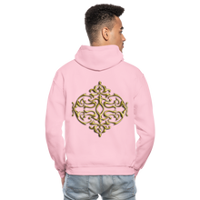 Carica l&#39;immagine nel visualizzatore di Gallery, Gold Ornament 1 Gildan Heavy Blend Adult Hoodie - light pink