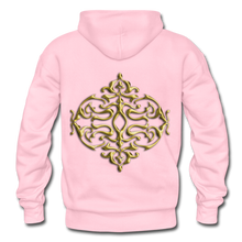 Carica l&#39;immagine nel visualizzatore di Gallery, Gold Ornament 1 Gildan Heavy Blend Adult Hoodie - light pink
