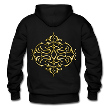 Carica l&#39;immagine nel visualizzatore di Gallery, Gold Ornament 1 Gildan Heavy Blend Adult Hoodie - black