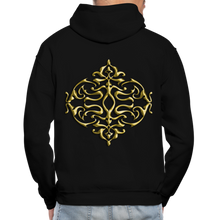Carica l&#39;immagine nel visualizzatore di Gallery, Gold Ornament 1 Gildan Heavy Blend Adult Hoodie - black