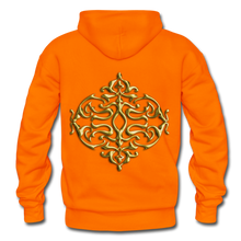 Carica l&#39;immagine nel visualizzatore di Gallery, Gold Ornament 1 Gildan Heavy Blend Adult Hoodie - orange