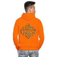 Carica l&#39;immagine nel visualizzatore di Gallery, Gold Ornament 1 Gildan Heavy Blend Adult Hoodie - orange