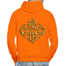 Carica l&#39;immagine nel visualizzatore di Gallery, Gold Ornament 1 Gildan Heavy Blend Adult Hoodie - orange