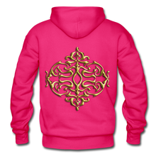 Carica l&#39;immagine nel visualizzatore di Gallery, Gold Ornament 1 Gildan Heavy Blend Adult Hoodie - fuchsia