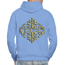 Carica l&#39;immagine nel visualizzatore di Gallery, Gold Ornament 1 Gildan Heavy Blend Adult Hoodie - carolina blue