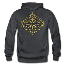 Carica l&#39;immagine nel visualizzatore di Gallery, Gold Ornament 1 Gildan Heavy Blend Adult Hoodie - charcoal grey