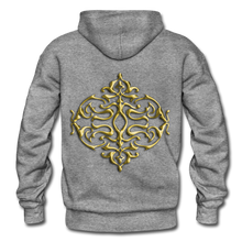 Carica l&#39;immagine nel visualizzatore di Gallery, Gold Ornament 1 Gildan Heavy Blend Adult Hoodie - graphite heather