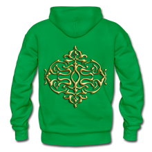 Carica l&#39;immagine nel visualizzatore di Gallery, Gold Ornament 1 Gildan Heavy Blend Adult Hoodie - kelly green