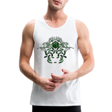 Afbeelding in Gallery-weergave laden, Modusa Serpenta Men’s Premium Tank - white