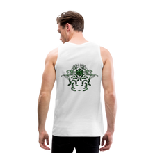 Afbeelding in Gallery-weergave laden, Modusa Serpenta Men’s Premium Tank - white