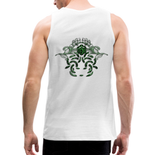 Afbeelding in Gallery-weergave laden, Modusa Serpenta Men’s Premium Tank - white