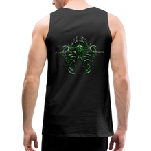 Afbeelding in Gallery-weergave laden, Modusa Serpenta Men’s Premium Tank - black